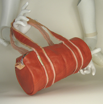 Puffy duffel, lip lines
